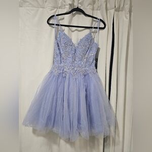 Nox anabel short dress in lavender​